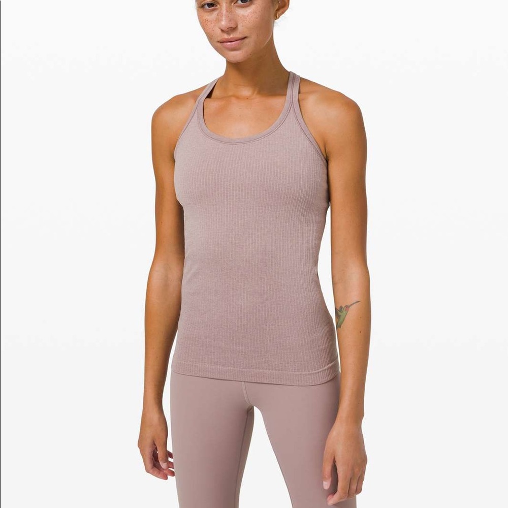 lululemon Ebb to Street Tank Violet Verbena NWT 4